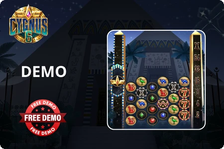 Cygnus 6 slot free demo mode with the expanding symbol grid